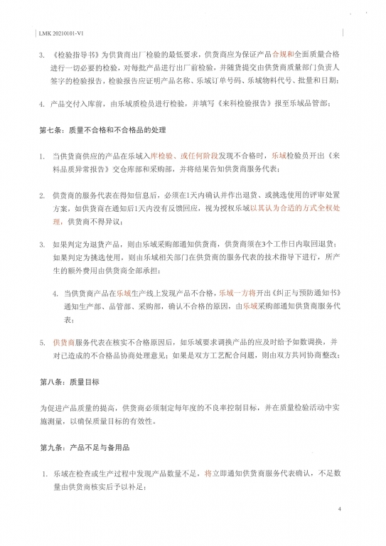生产合规及质量规范指示