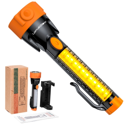 LomakGlow Multi-function Car Safety Flashlight-Emergency Rescue Tool