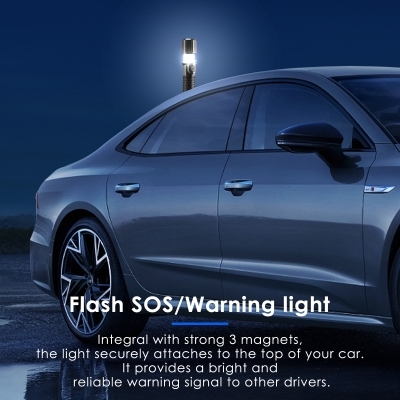 LomakGlow Multifunction Collapsible LED Flashlight