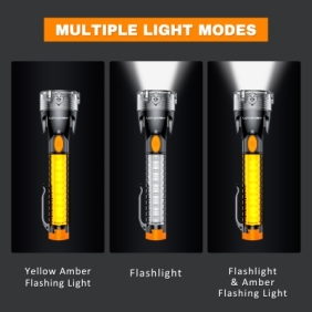 LomakGlow Multi-function Car Safety Flashlight-Emergency Rescue Tool