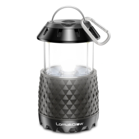 LomakGlow LED Camping Lantern – Collapsible, Waterproof, White Bright Light for Power Outages, Hurri