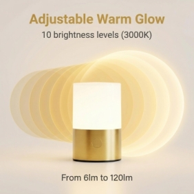 LomakGlow Small Lighted Table Lamp 